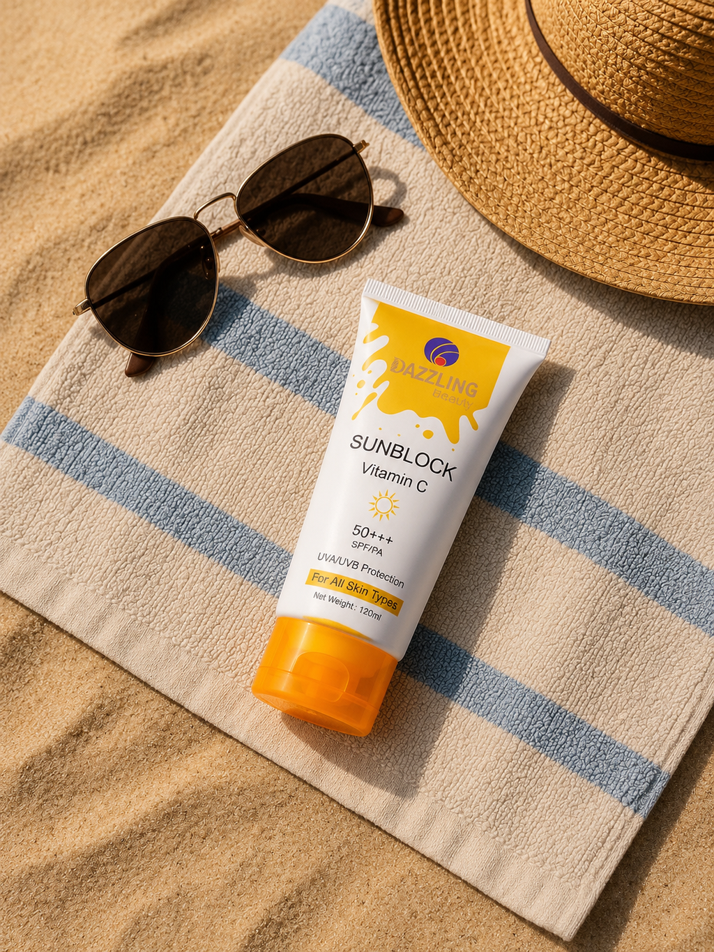 Dazzling Beauty Vitamin C Sunblock SPF 50+++ UVA/UVB Protection
