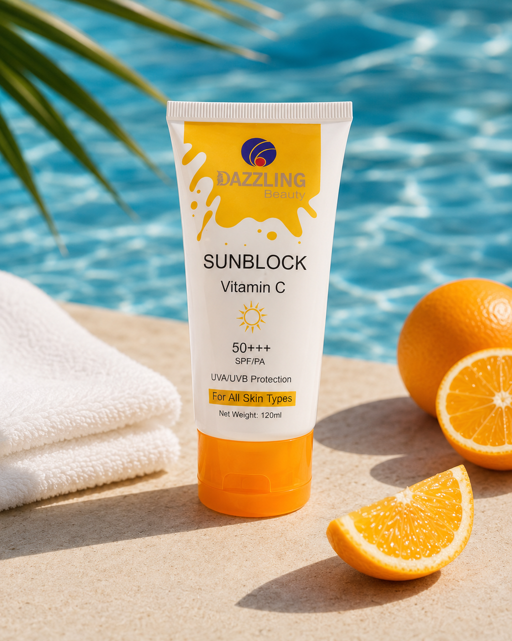 Dazzling Beauty Vitamin C Sunblock SPF 50+++ UVA/UVB Protection