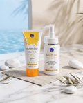 Dazzling Beauty Glowing Duo: Vitamin C Sunblock & Bright Face Wash